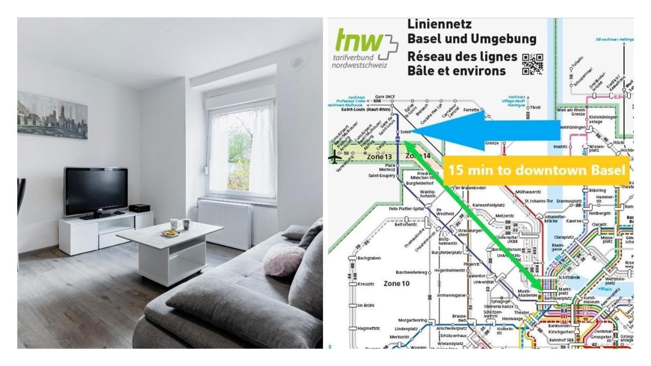 Myhome Basel 3A44 Сен-Луи Экстерьер фото